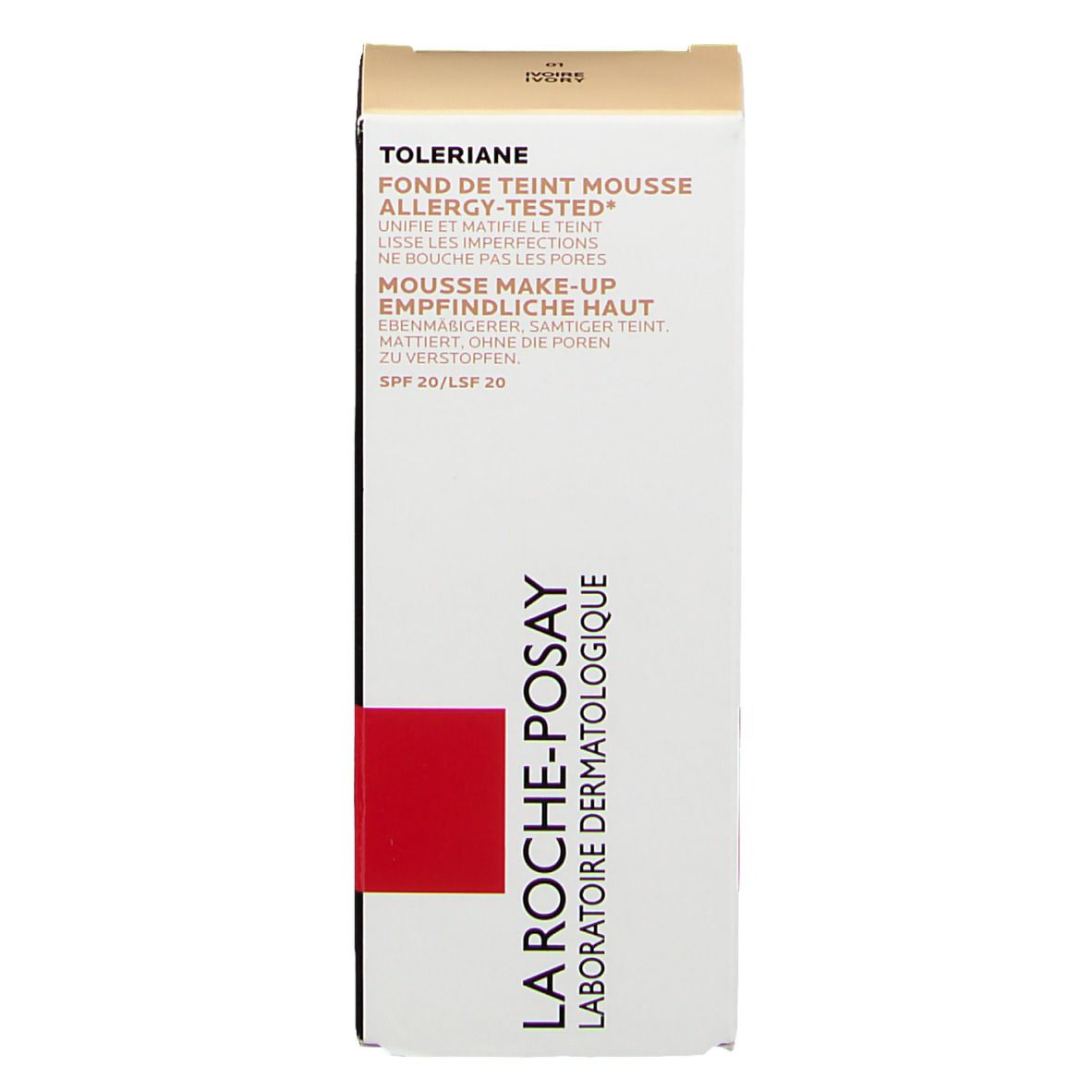 La Roche Posay Toleriane Fondotinta Mousse 01