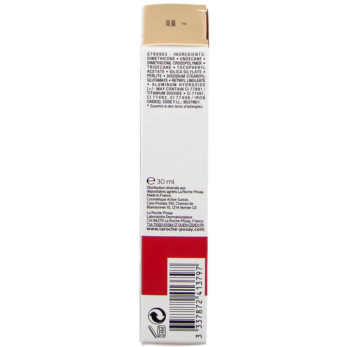 La Roche Posay Toleriane Fondotinta Mousse 01