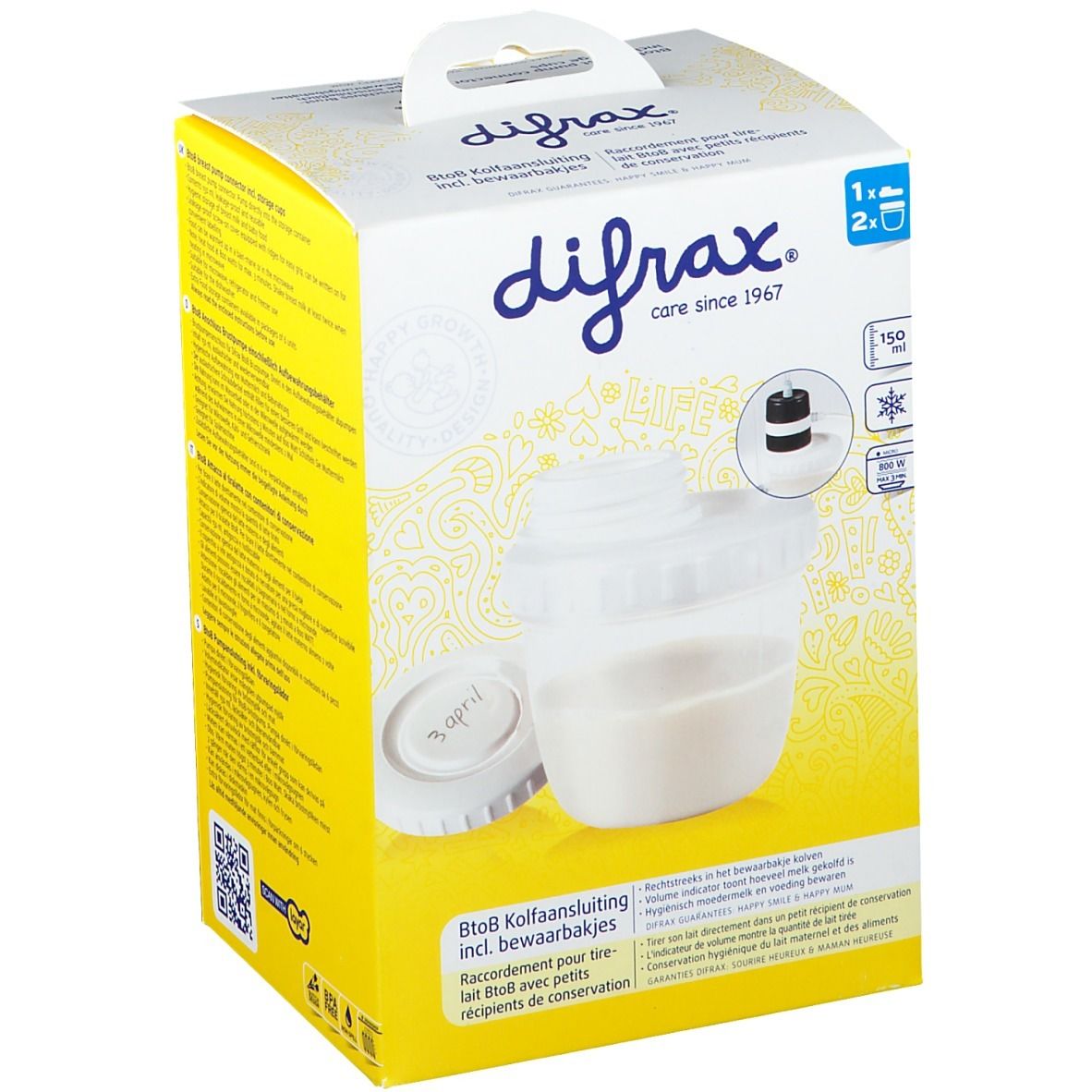 Difrax Btob Connection For Saving Bags