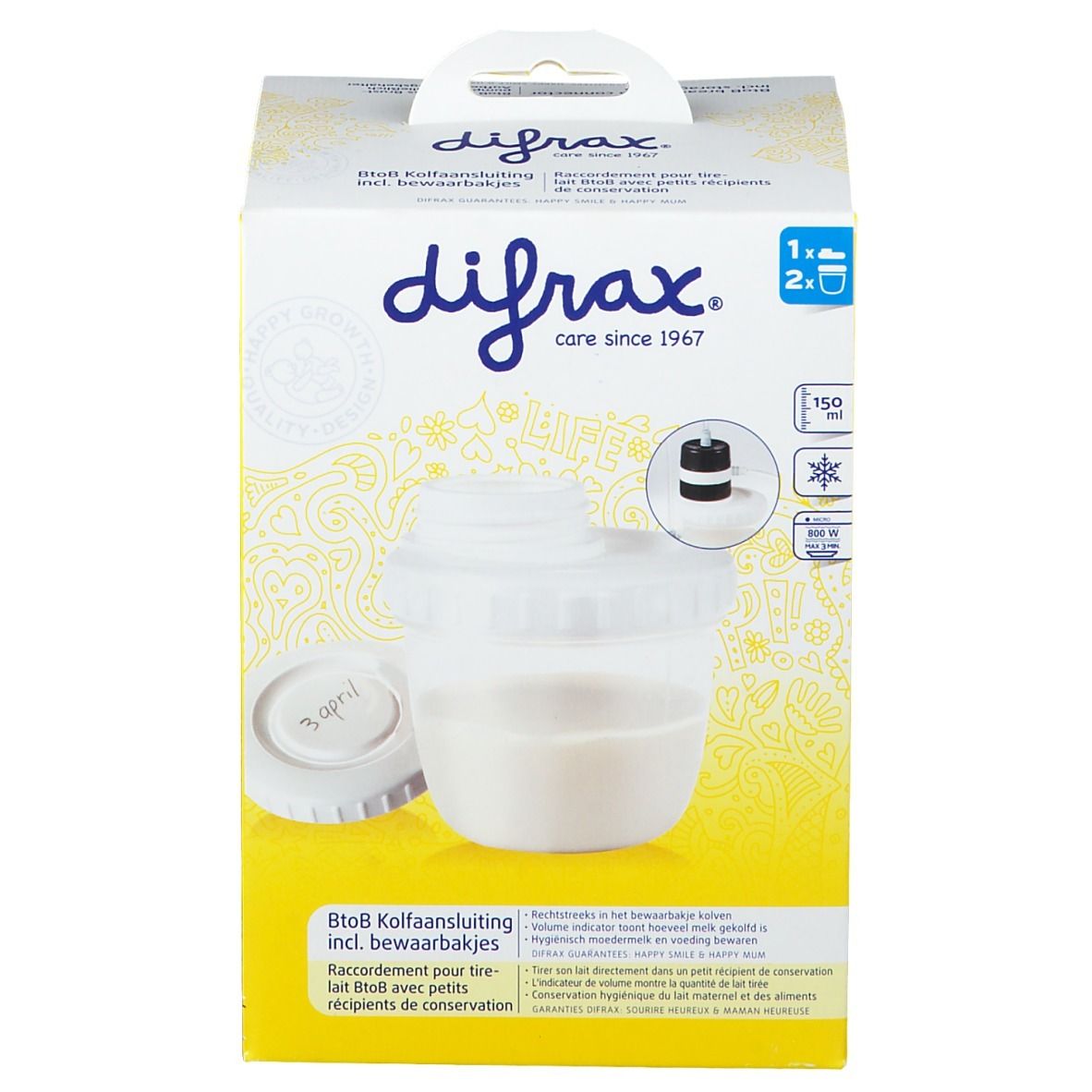 Difrax Btob Connection For Saving Bags