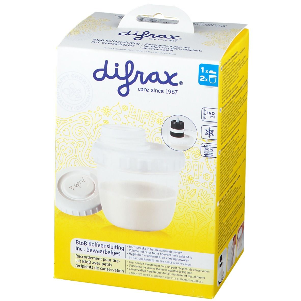 Difrax Btob Connection For Saving Bags