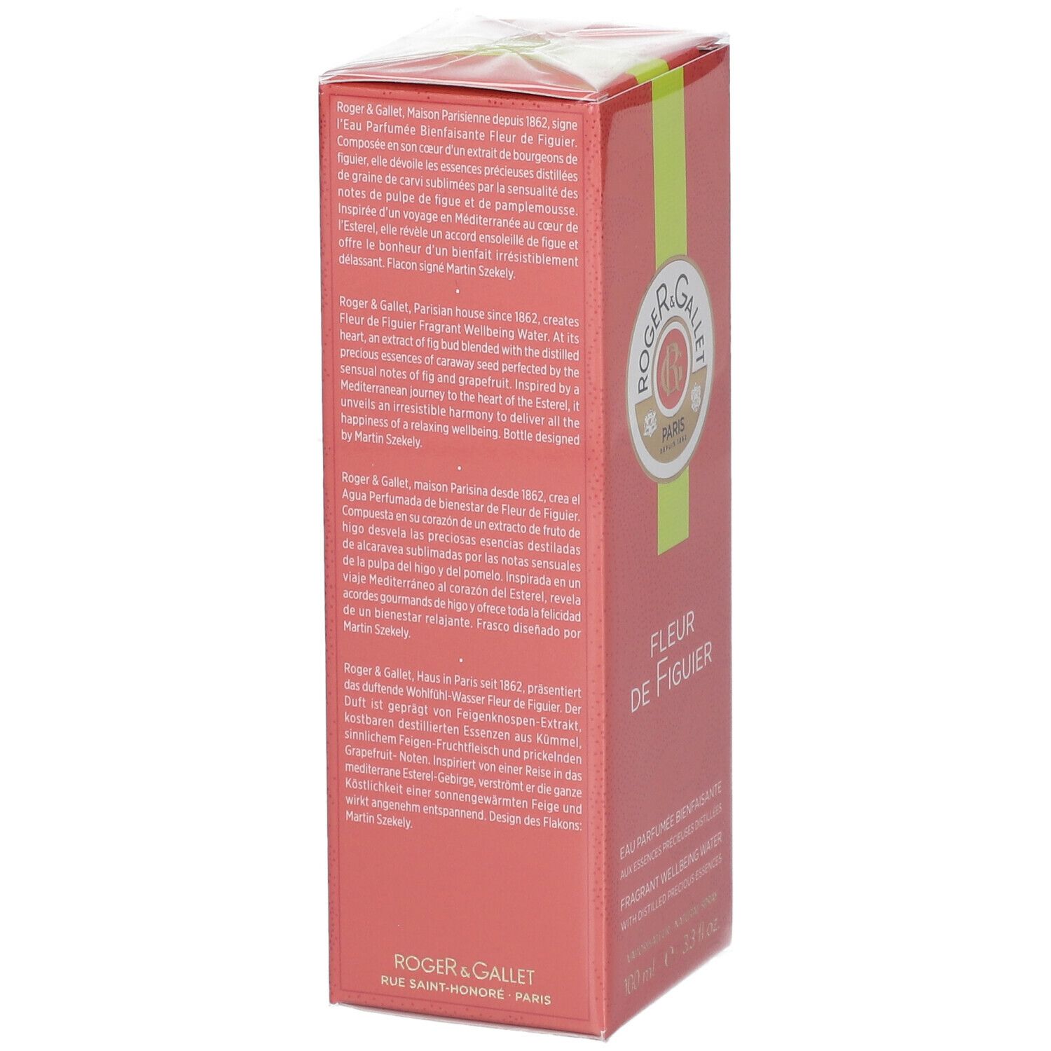 Roger & Gallet Fleur de Figuier Acqua Profumata Di Benessere
