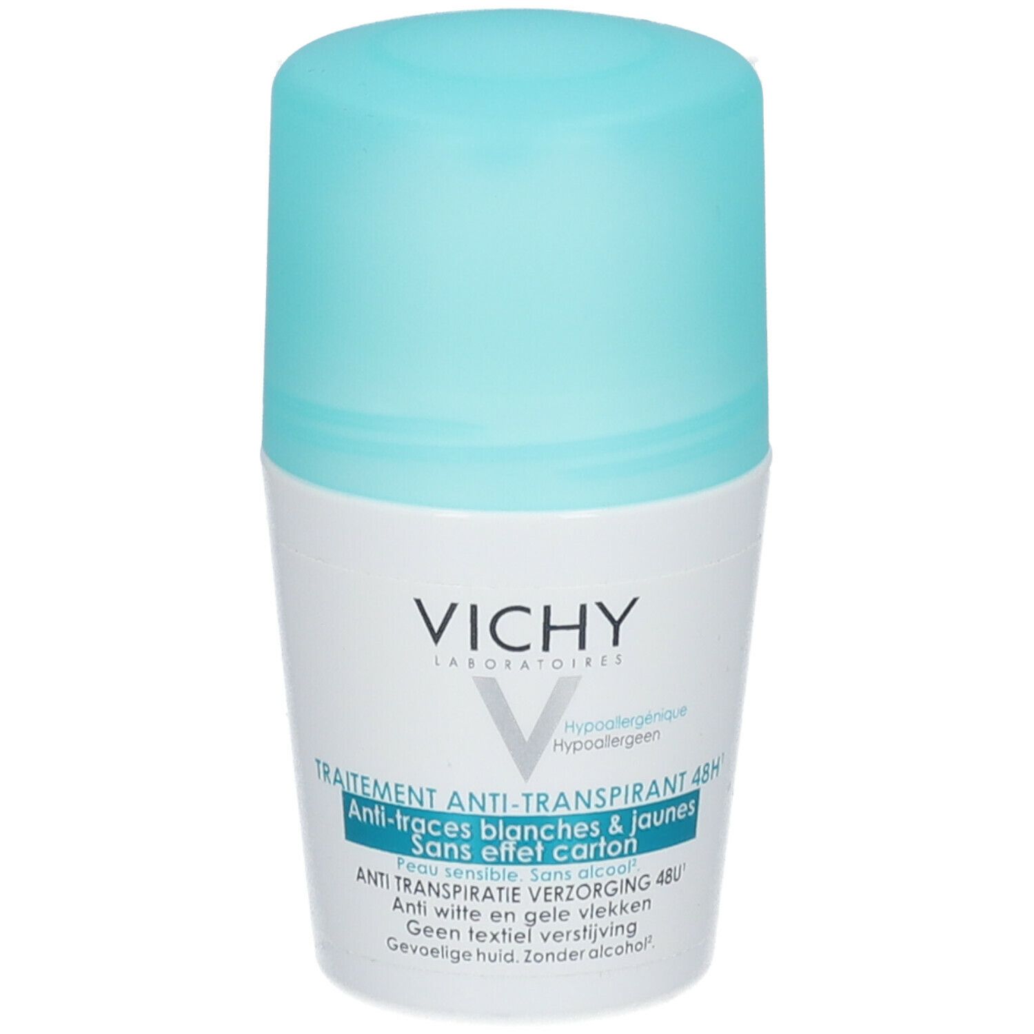 Vichy Roll-On Regolatore Anti-Traspirante 48h Anti-Tracce