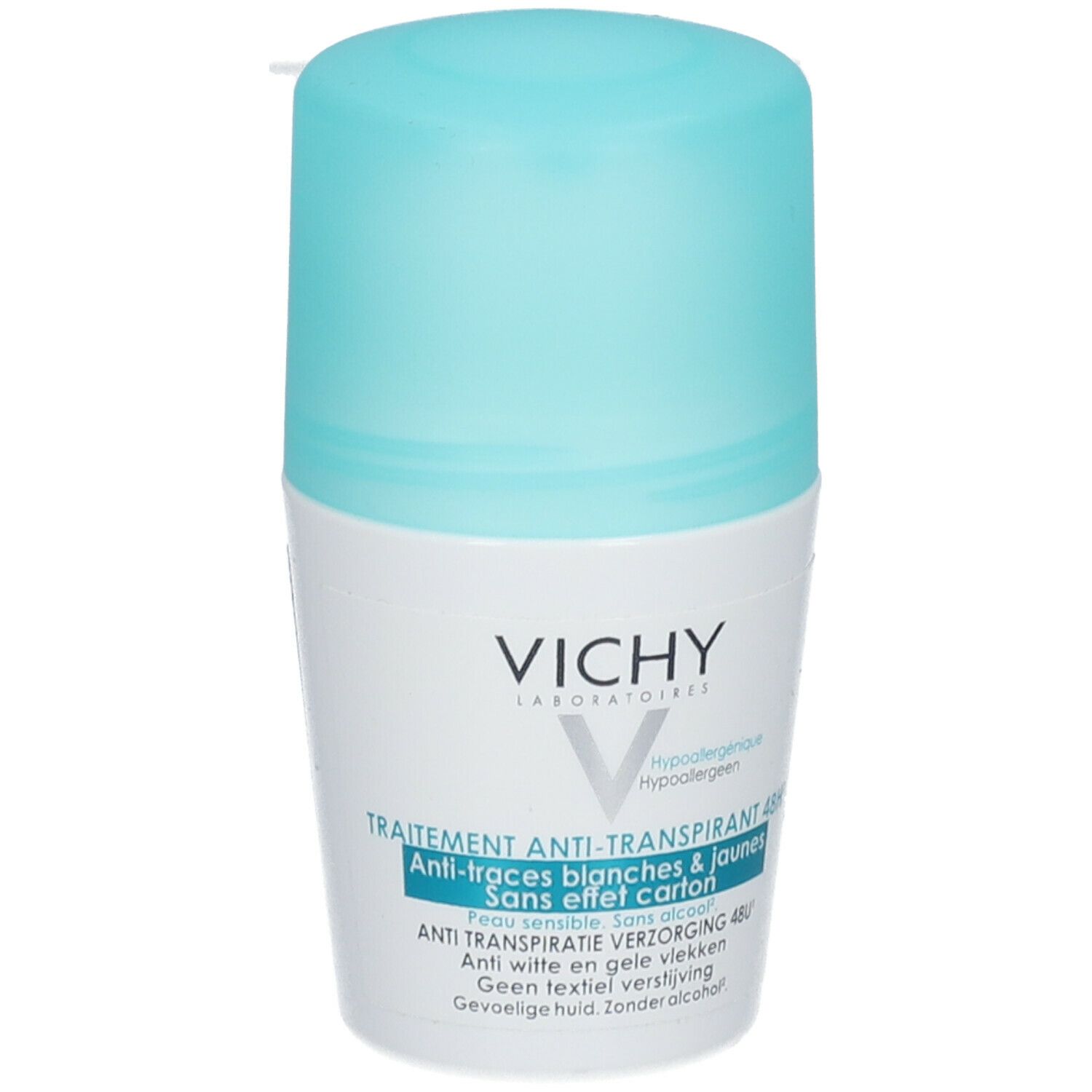 Vichy Roll-On Regolatore Anti-Traspirante 48h Anti-Tracce