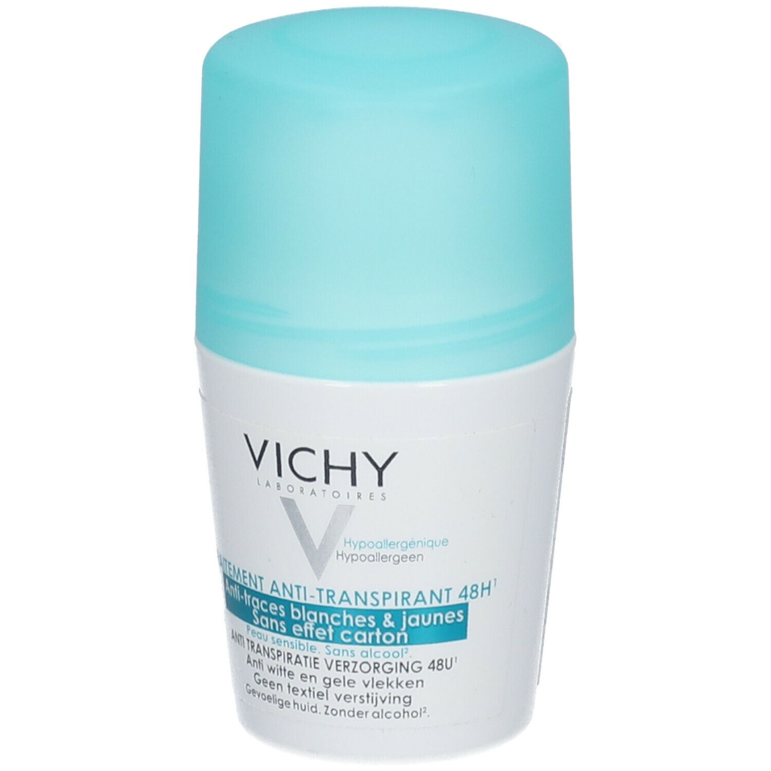 Vichy Roll-On Regolatore Anti-Traspirante 48h Anti-Tracce