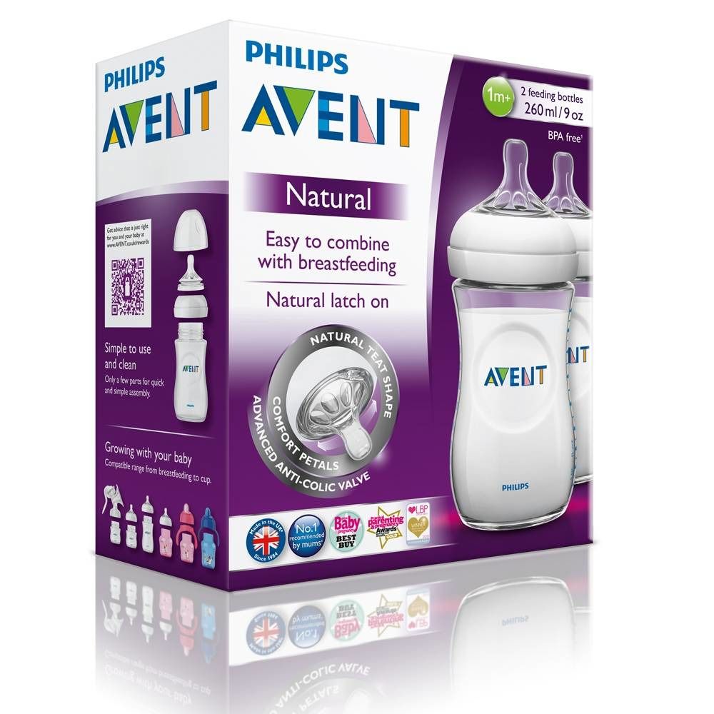 Philips AVENT Biberón Natural Duo SCF693/27