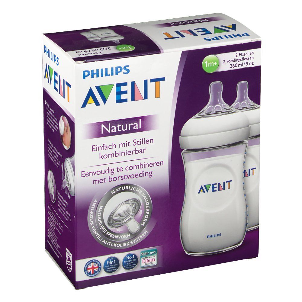 Philips AVENT Biberón Natural Duo SCF693/27