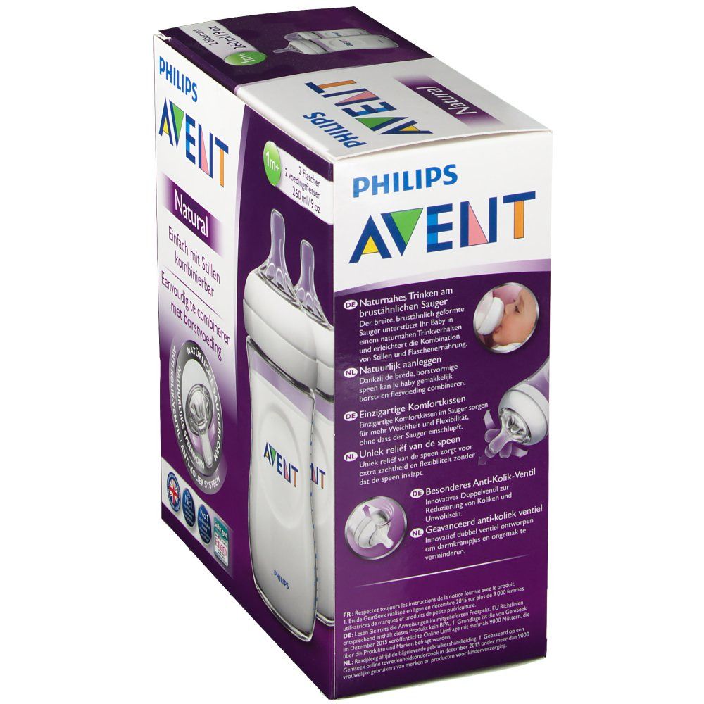 Philips AVENT Biberón Natural Duo SCF693/27