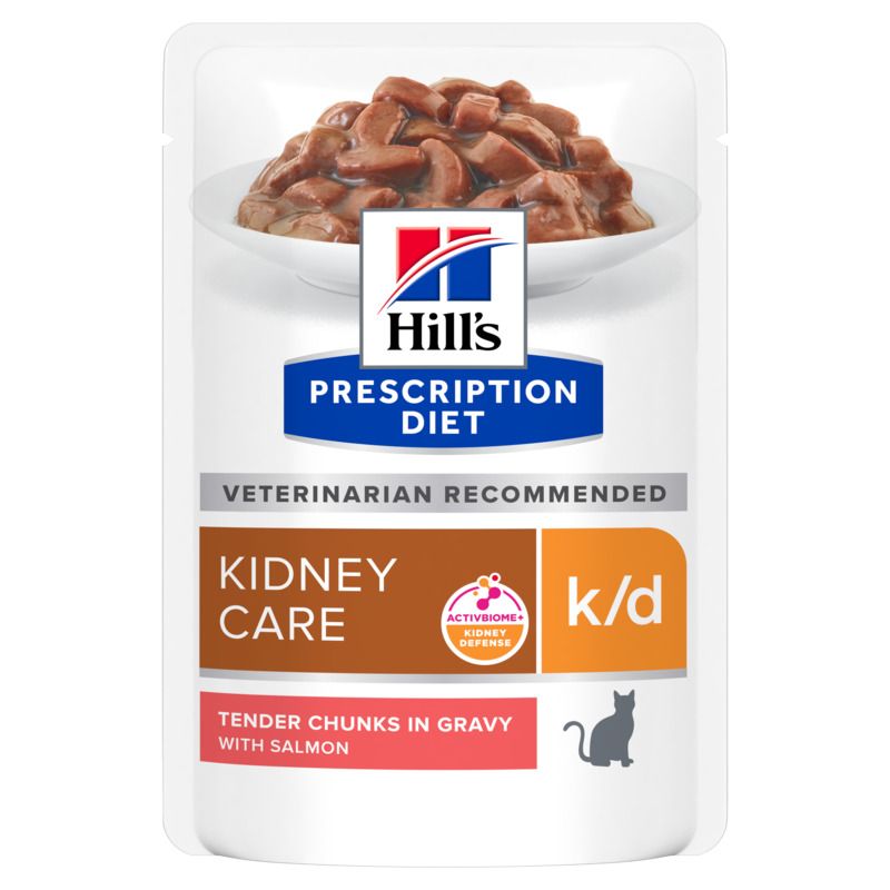 Hill's PRESCRIPTION DIET k/d Alimento per Gatti con Salmone