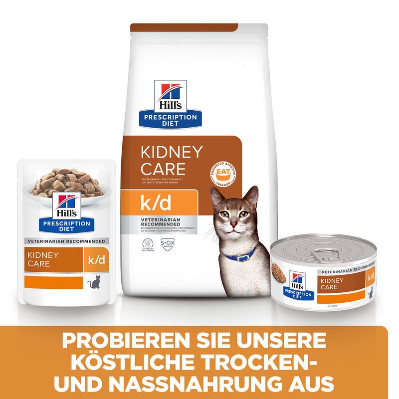 Hill's PRESCRIPTION DIET k/d Alimento per Gatti con Salmone