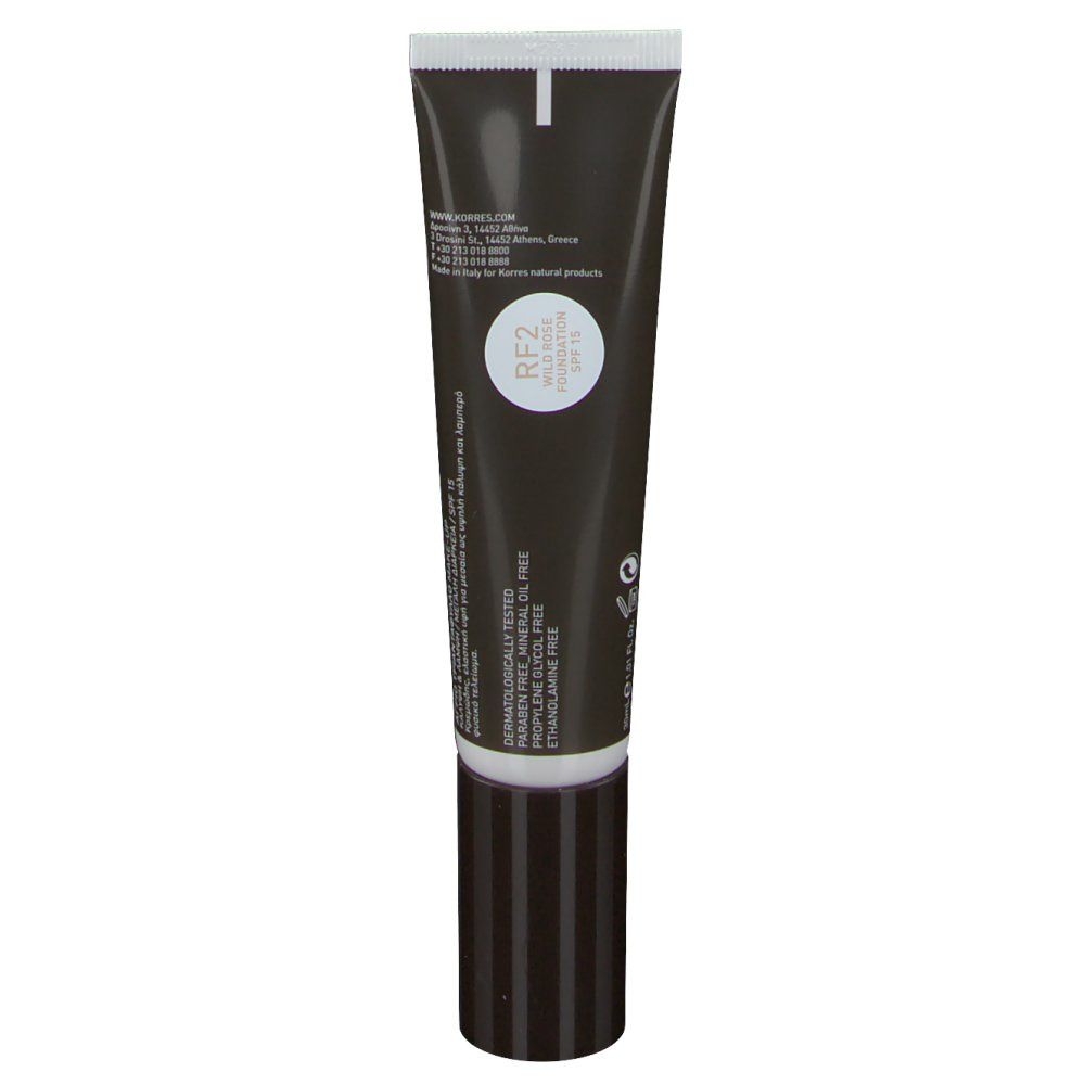 Korres Wild Rose Foundation SPF15 RF2