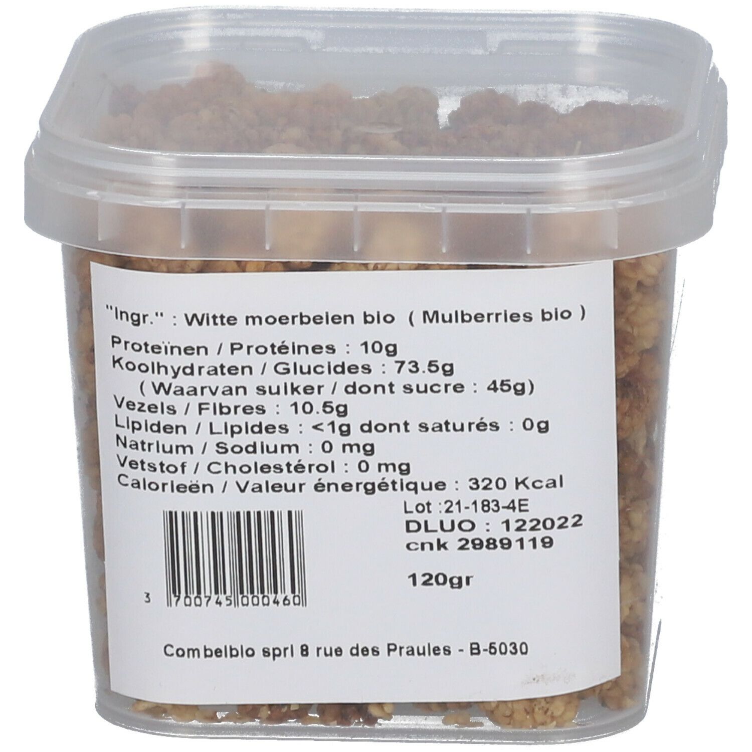 Superfood Mulberries Pocket Bio