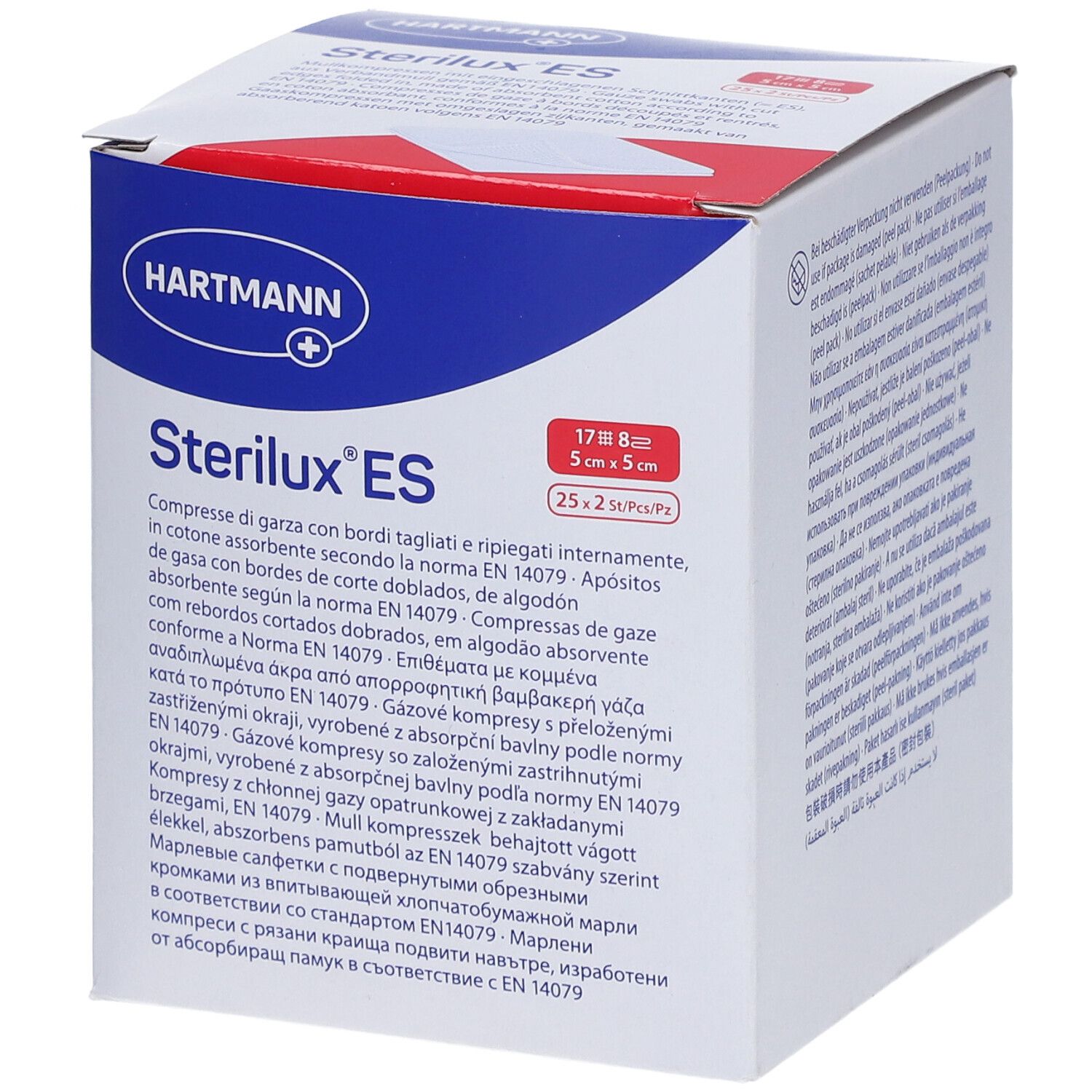 Sterilux® ES Compresse di Garza Sterili 5 cm x 5 cm