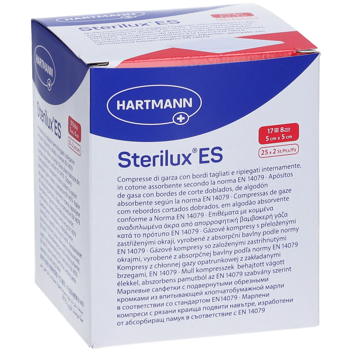 Sterilux® ES Compresse di Garza Sterili 5 cm x 5 cm
