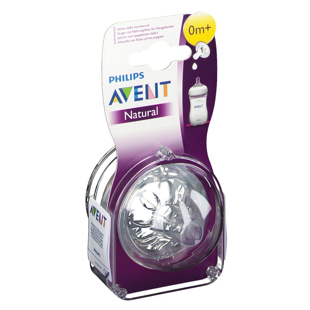 Avent Natural Pacifier Newborns 1 Hole