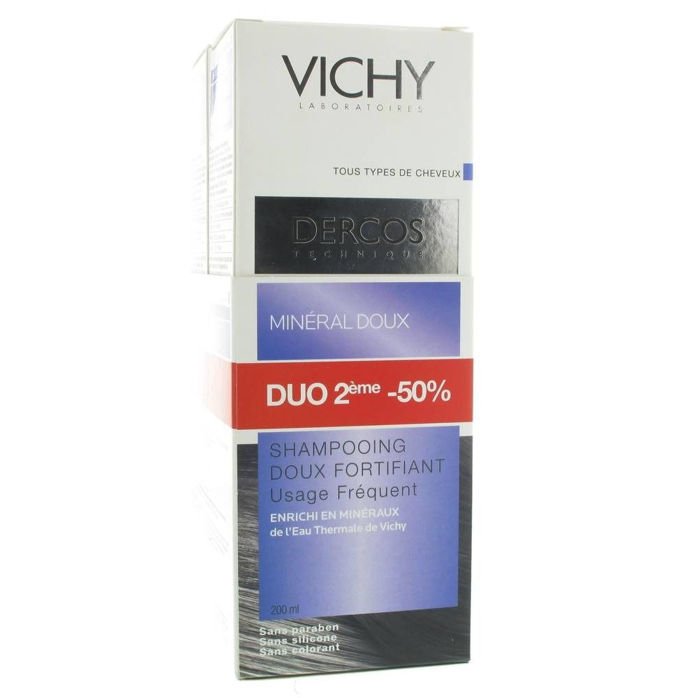 Vichy Dercos SH Mineral Doux Duo 2e -50%