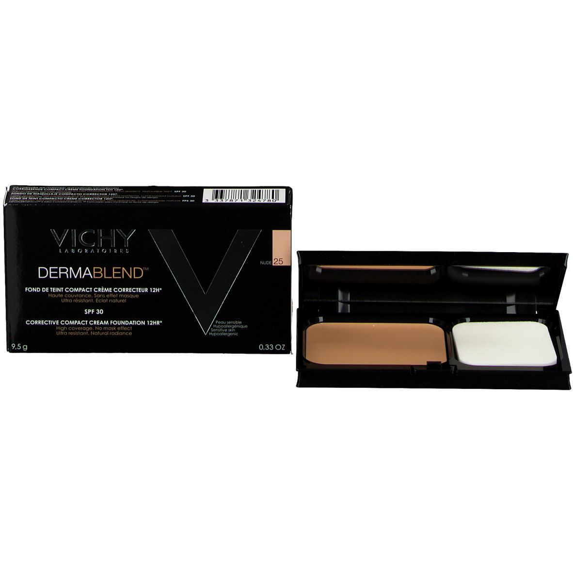 Vichy Dermablend Fondotinta In Crema Compatto Corretore 15