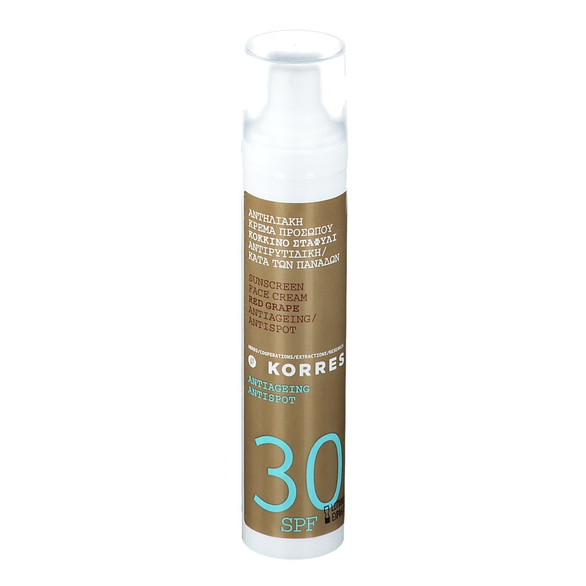 Korres Red Grape Sunscreen SPF30