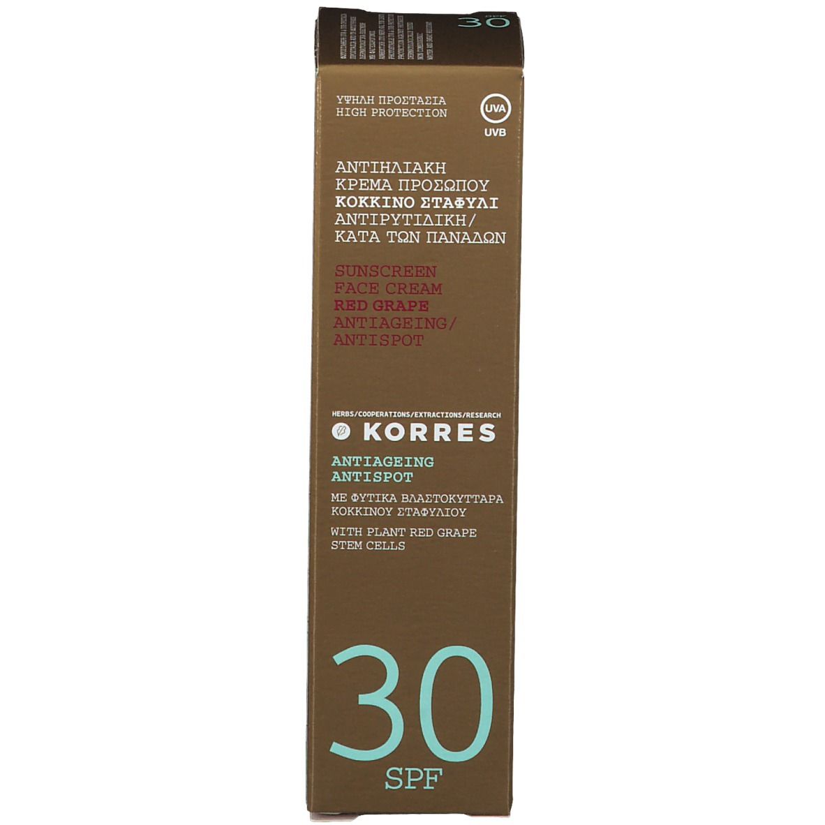 Korres Red Grape Sunscreen SPF30