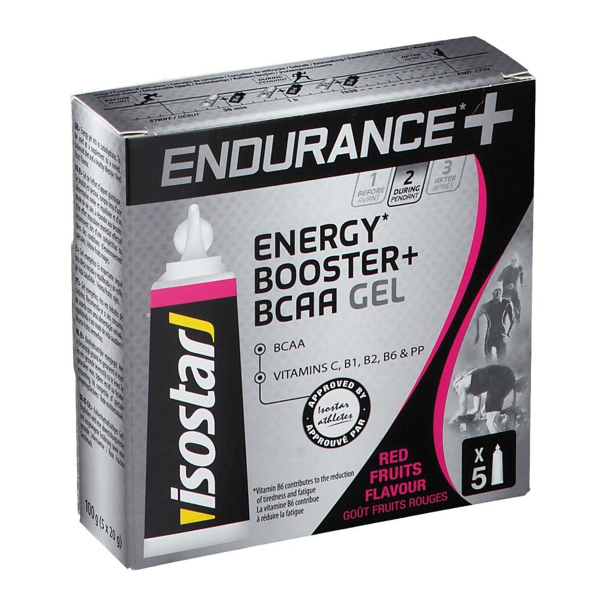 ENDURANCE+ Energy booster+ BCAA Red Fruit