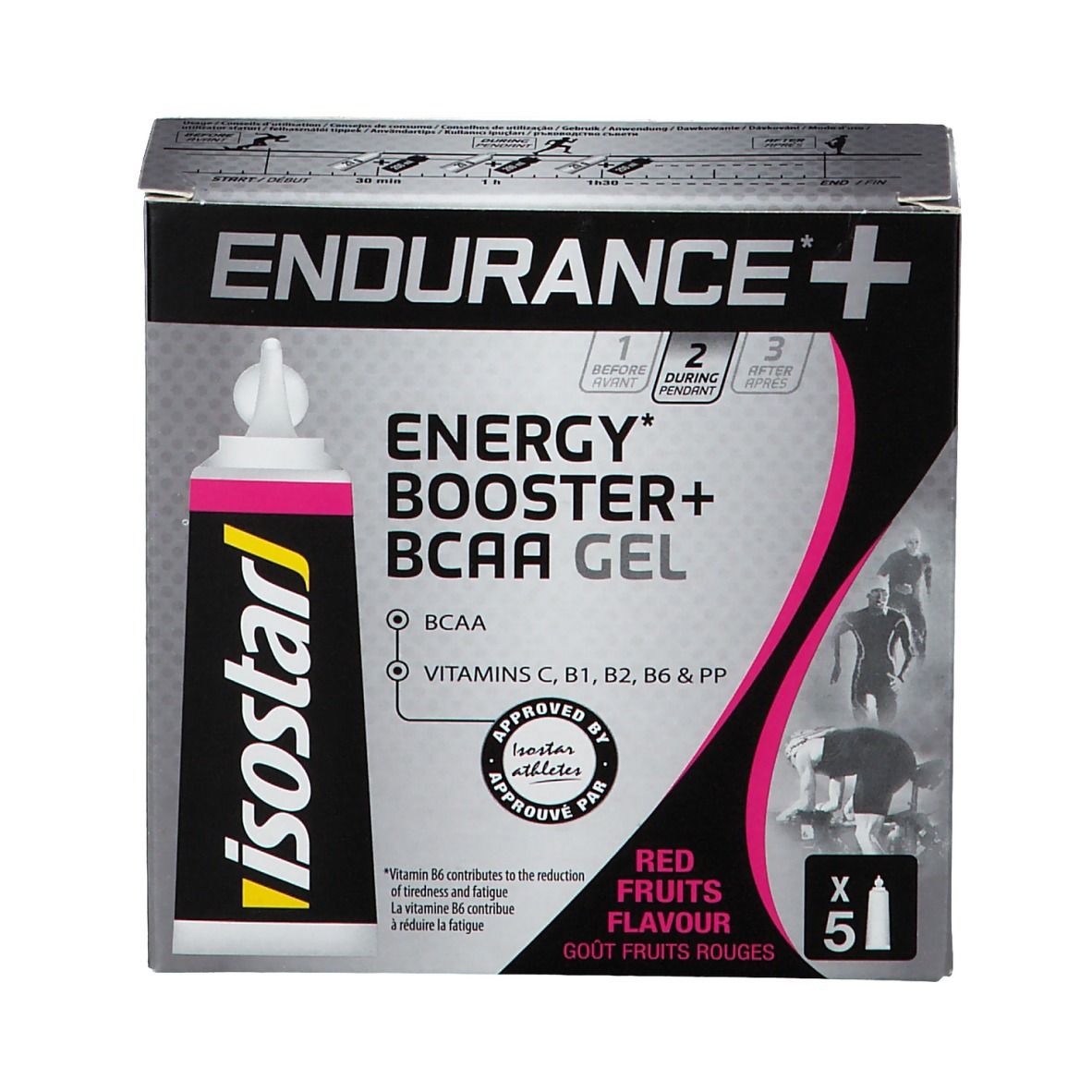 ENDURANCE+ Energy booster+ BCAA Red Fruit