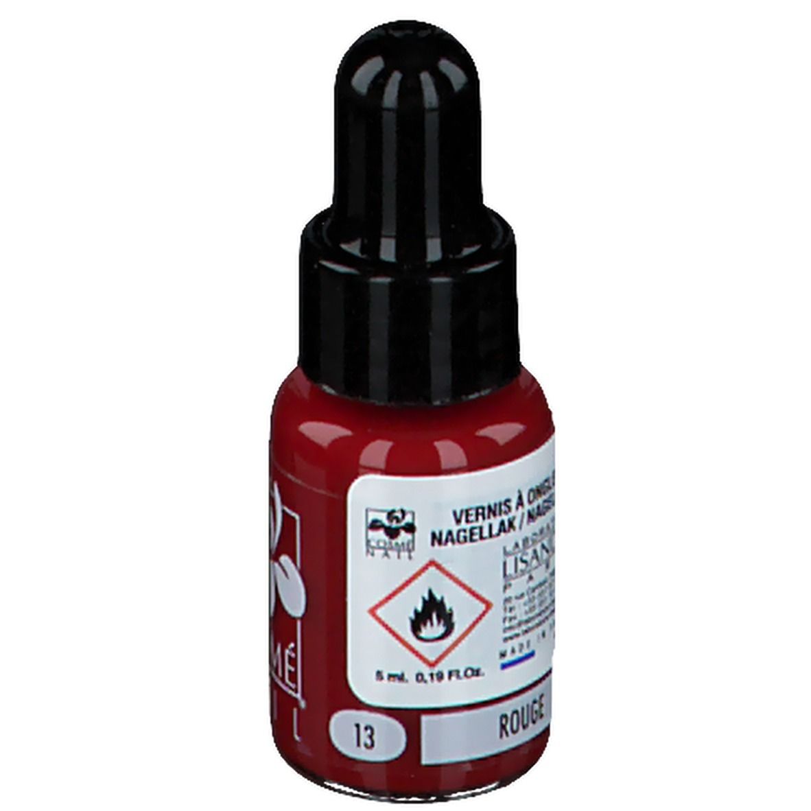 Lisandra Cosménail Nail Polish 13 Red