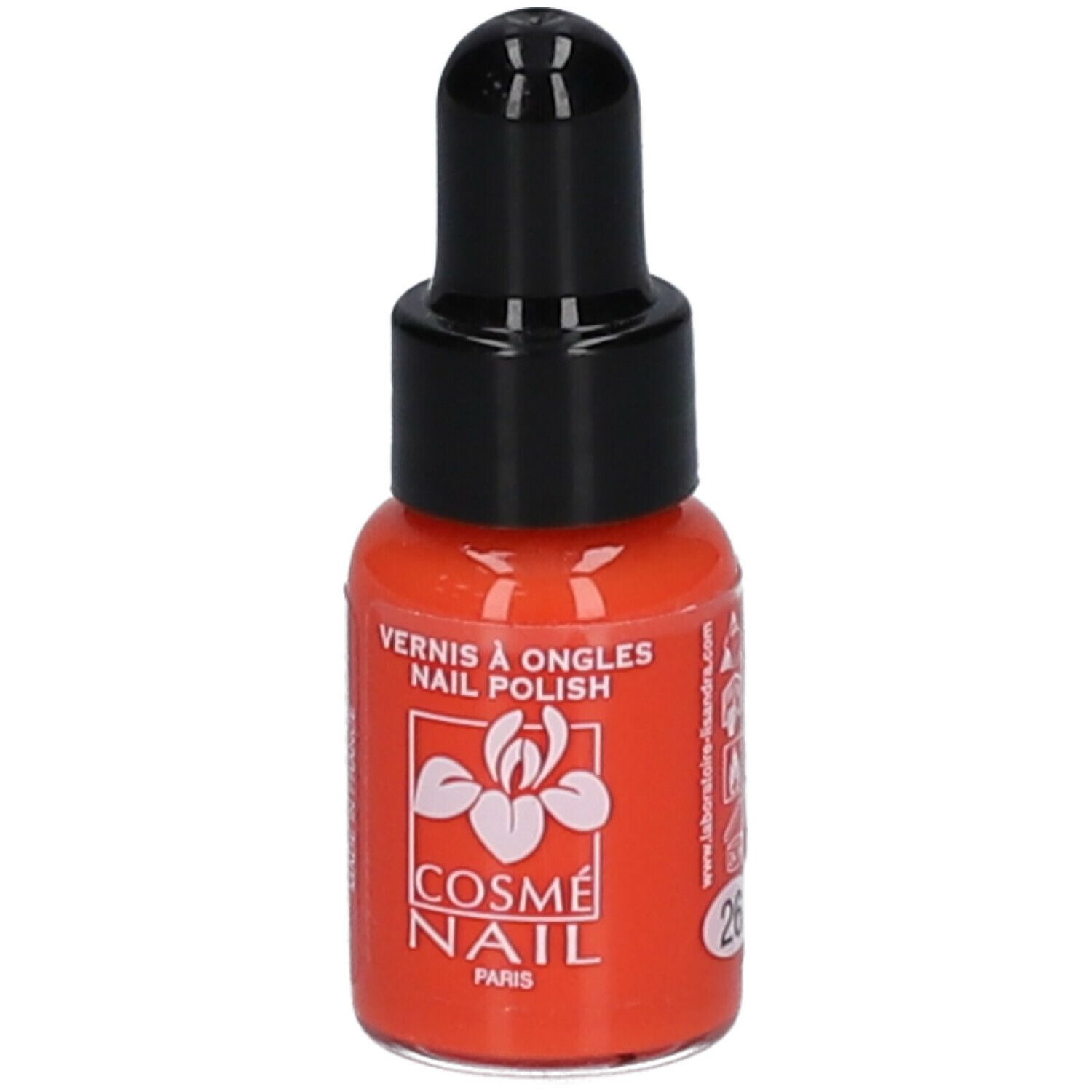 Lisandra Cosménail Nail Polish 26 Orange