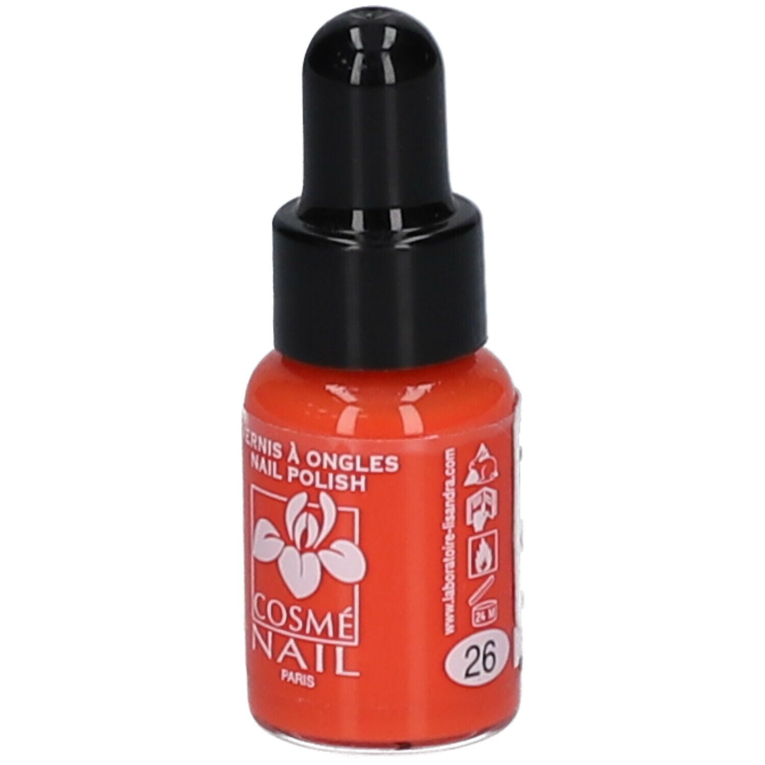 Lisandra Cosménail Nail Polish 26 Orange