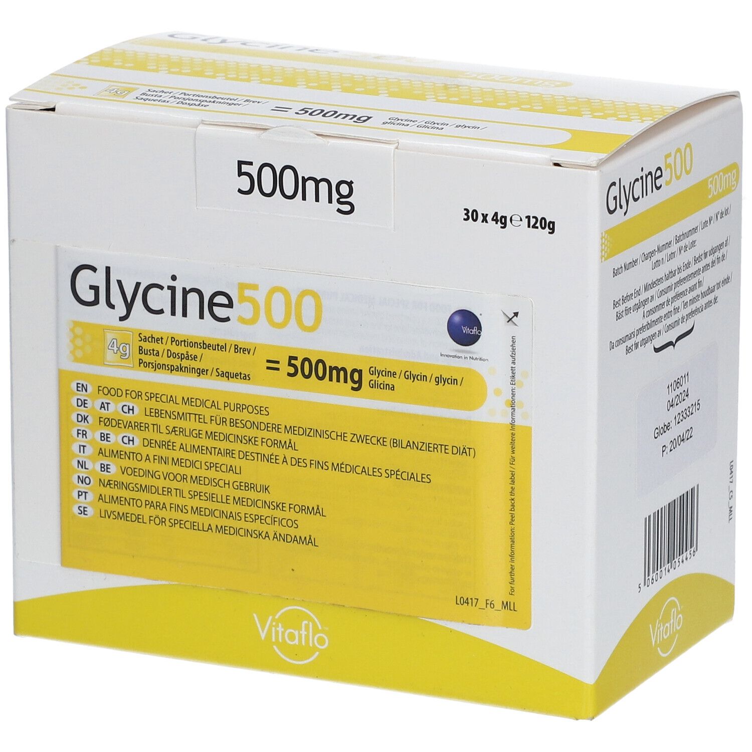 Vitaflo Glycine 500 4G Powder