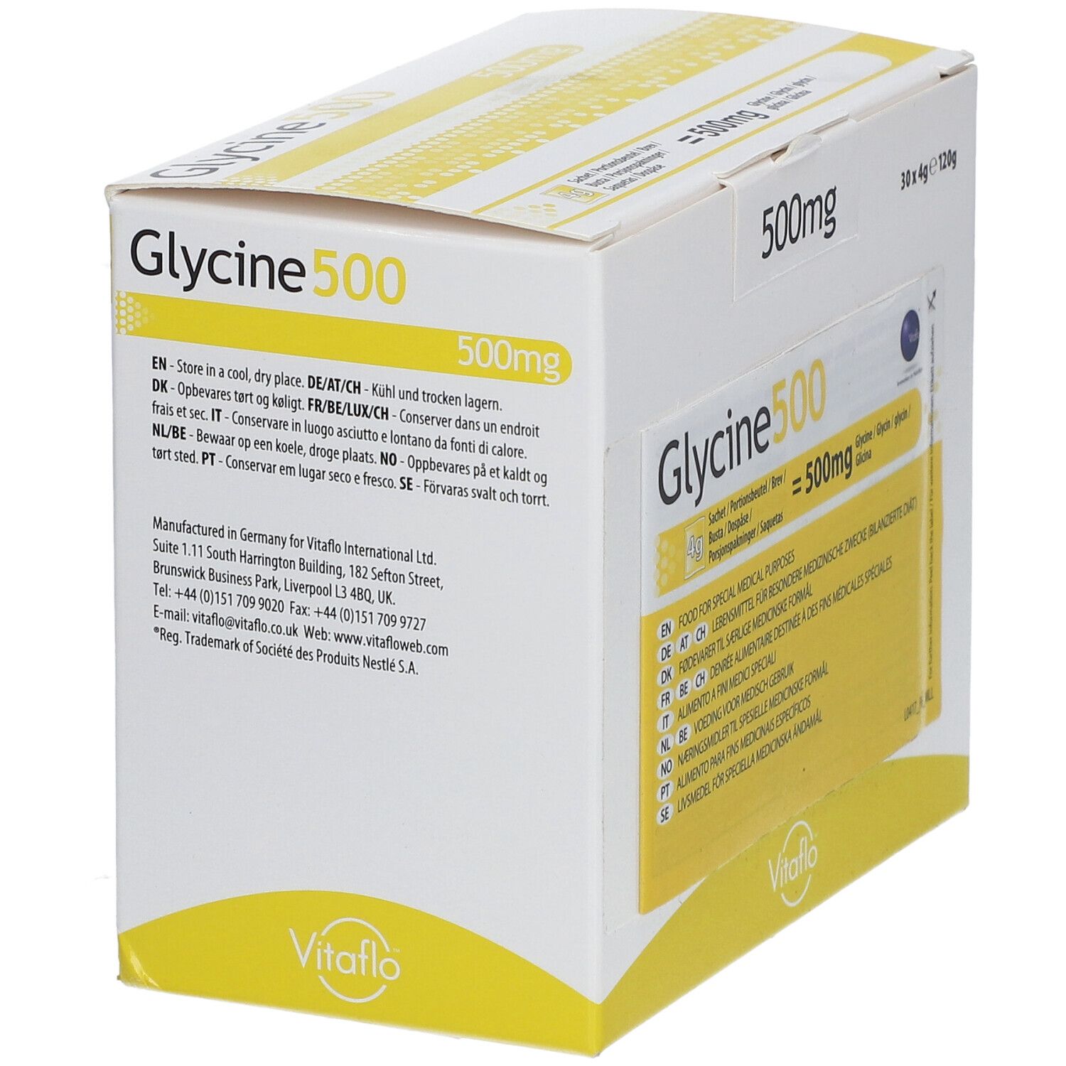 Vitaflo Glycine 500 4G Powder
