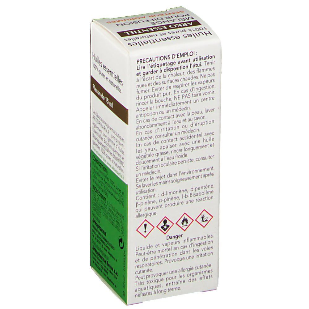 Arko Essentiel Diffuser Scent Agrume