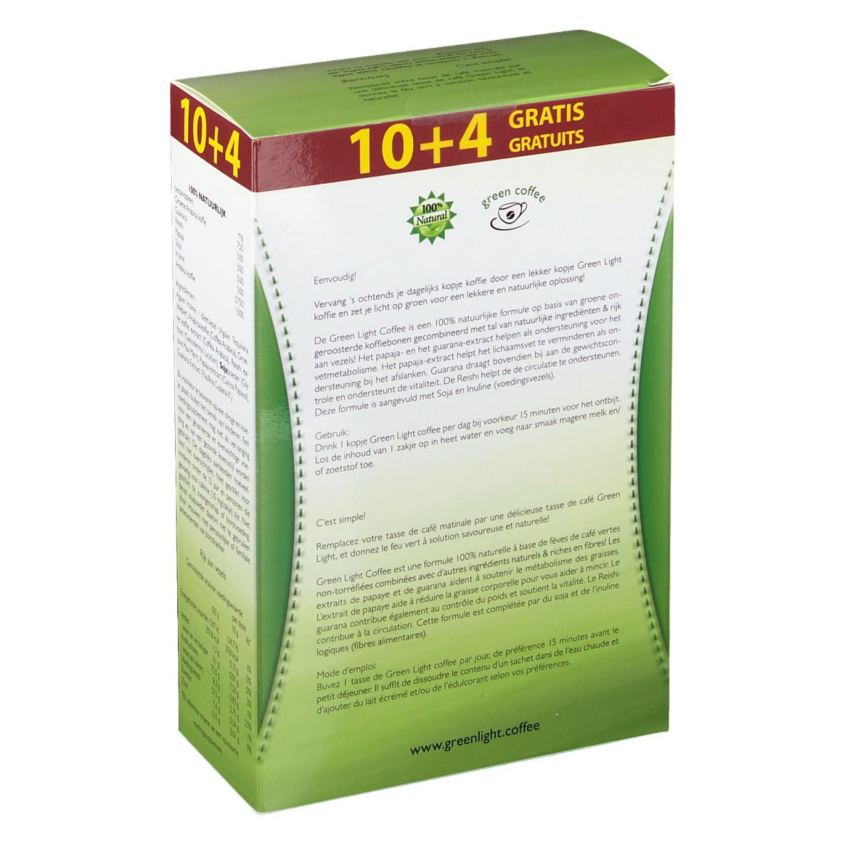 Green Light Slimming Coffee 40% Free