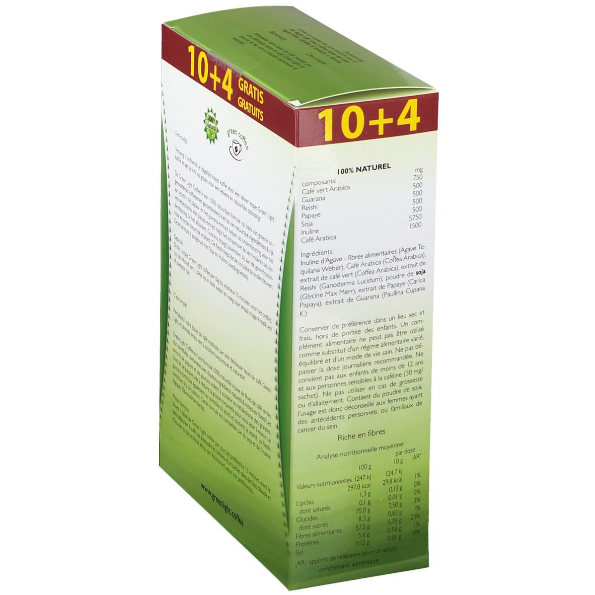 Green Light Slimming Coffee 40% Free
