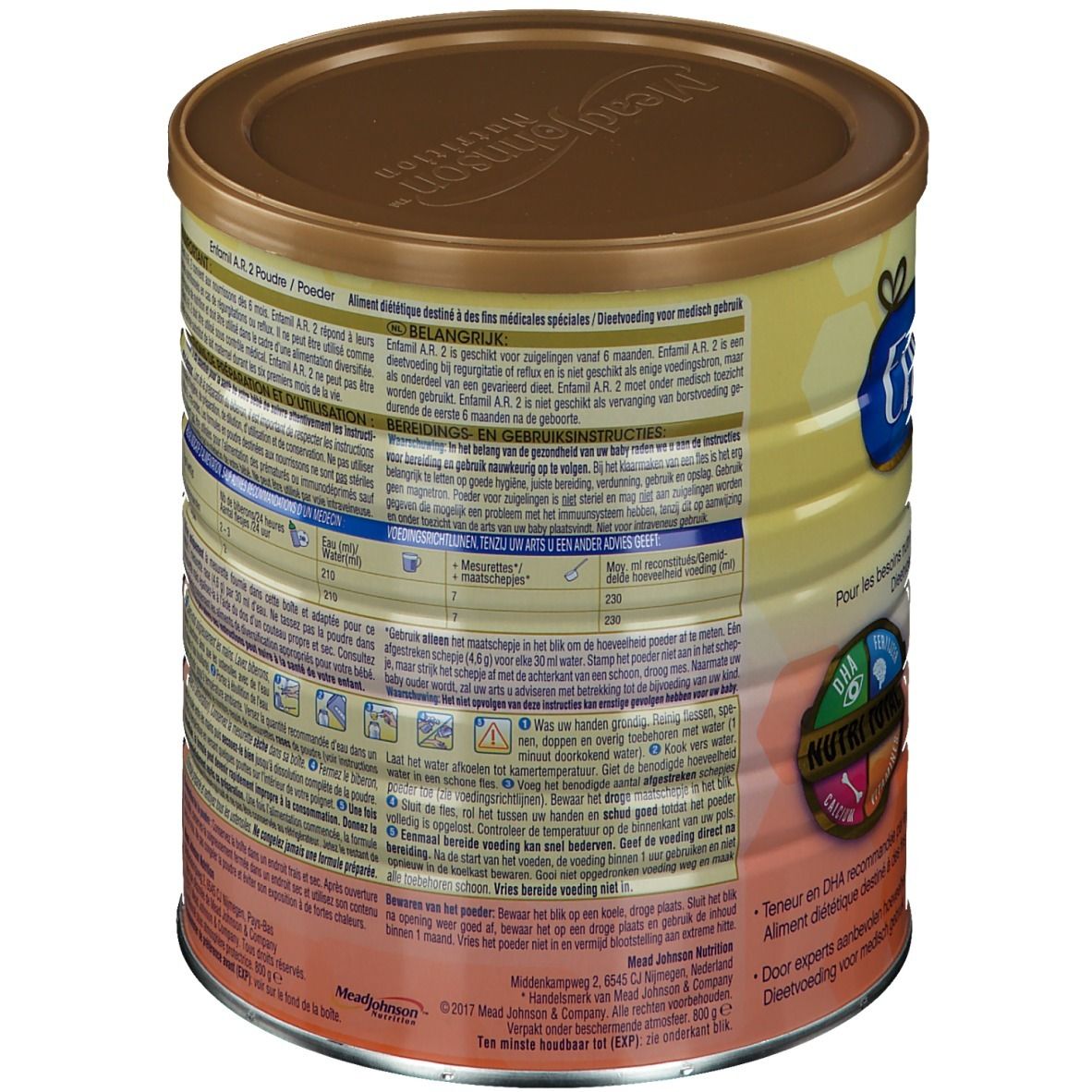 Enfamil AR 2 Lipid Powder