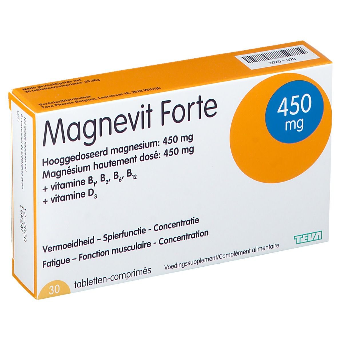 Magnevit Forte Teva 450mg