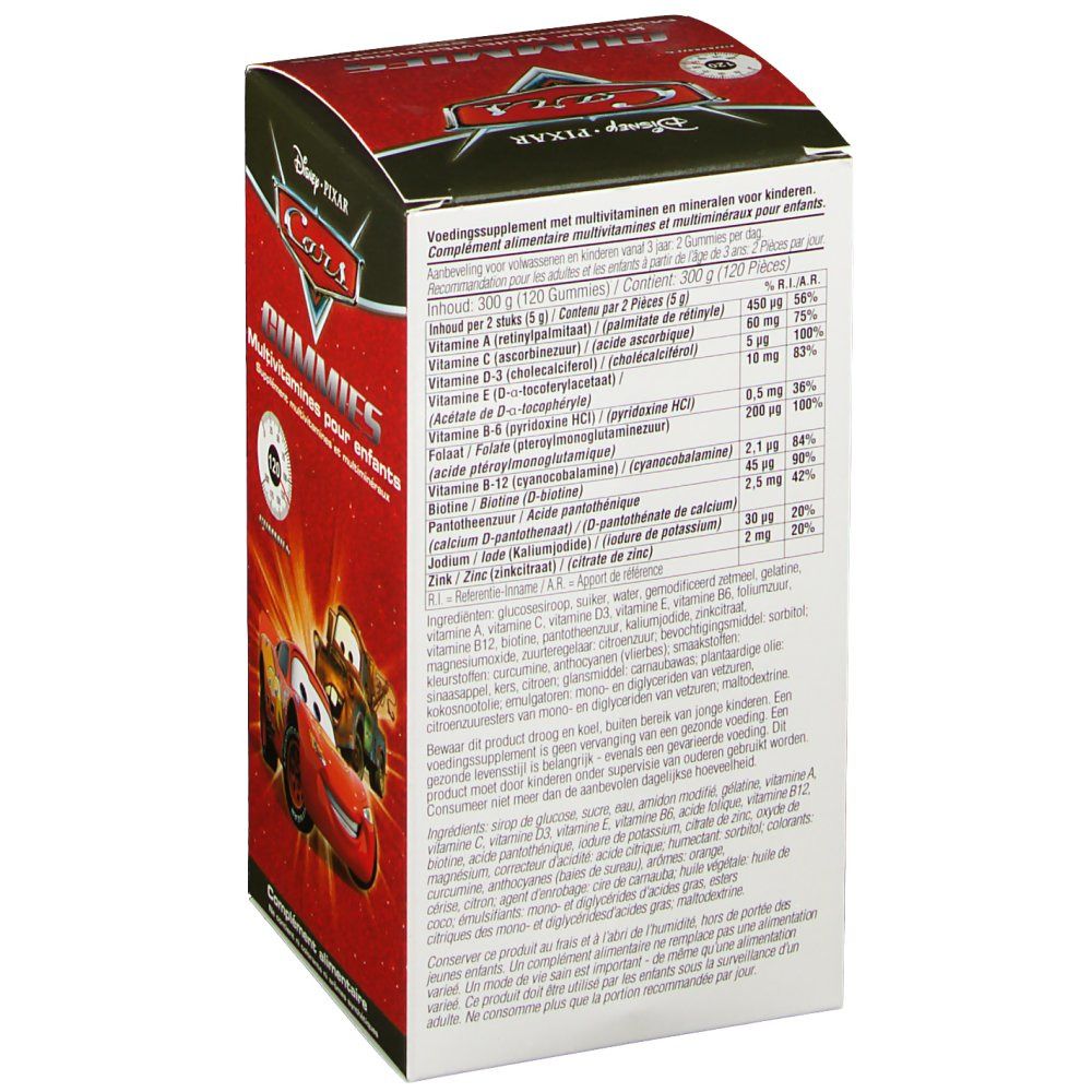 Disney Multivitamins Child Cars