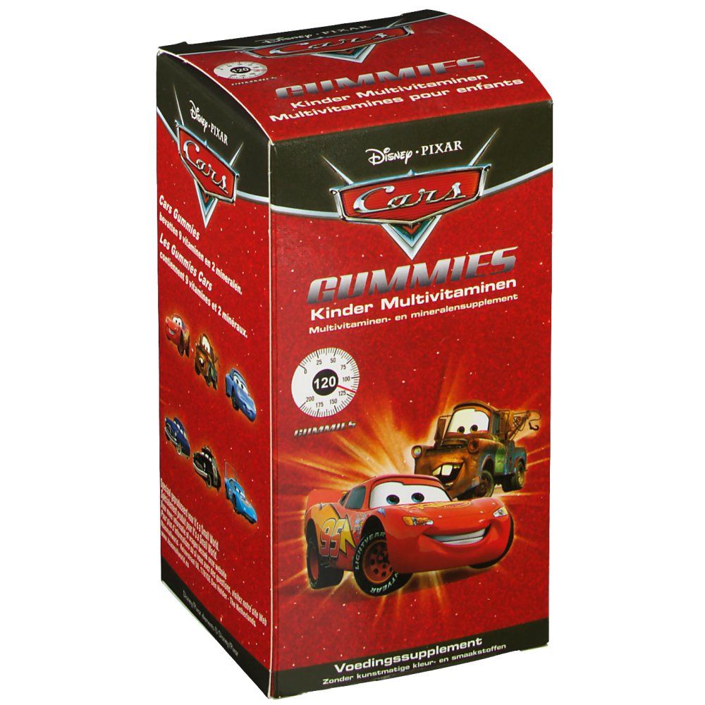 Disney Multivitamins Child Cars