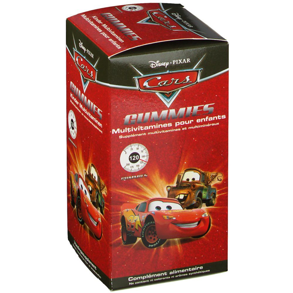 Disney Multivitamins Child Cars