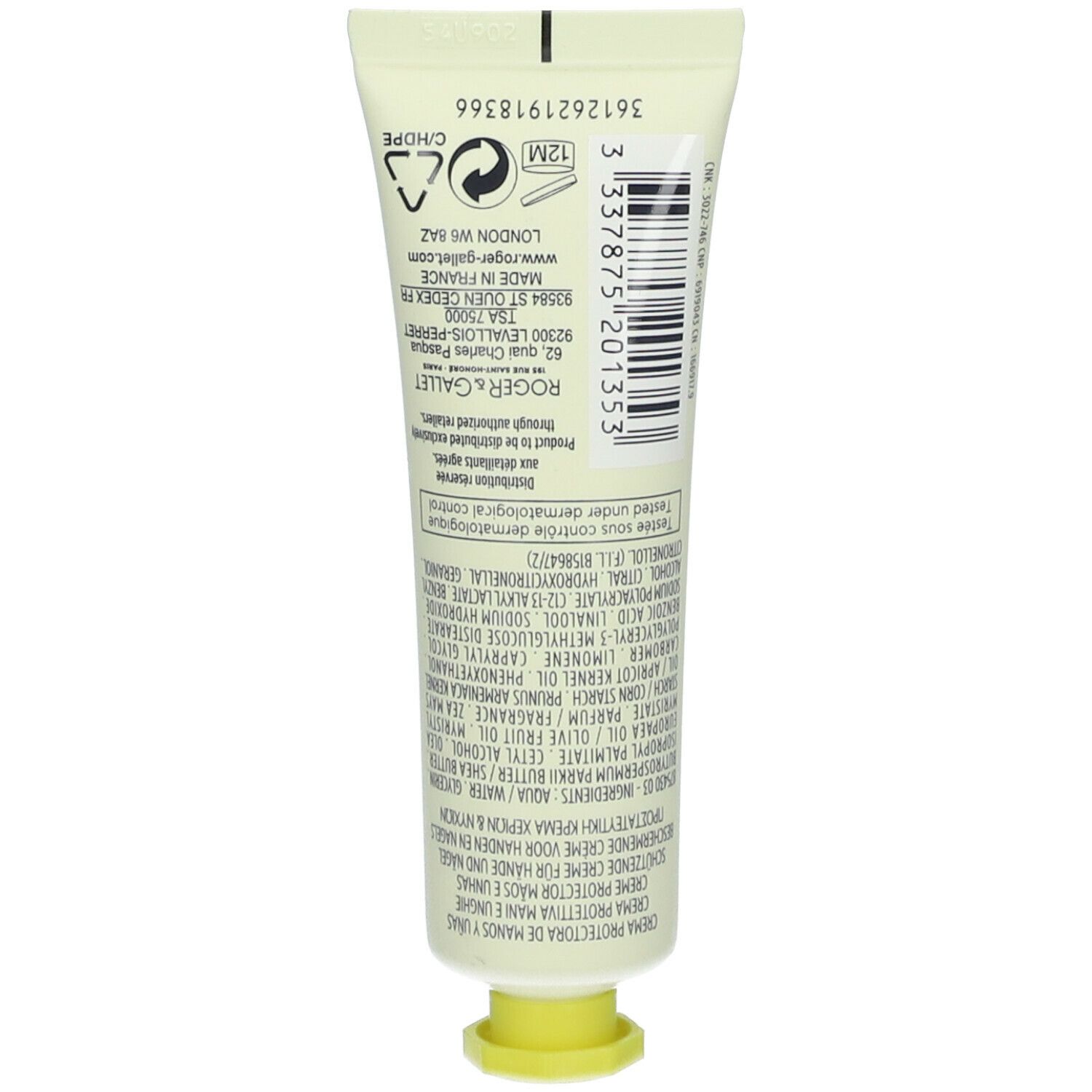 Roger & Gallet Fleur d'Osmanthus Crema Mani e Unghie