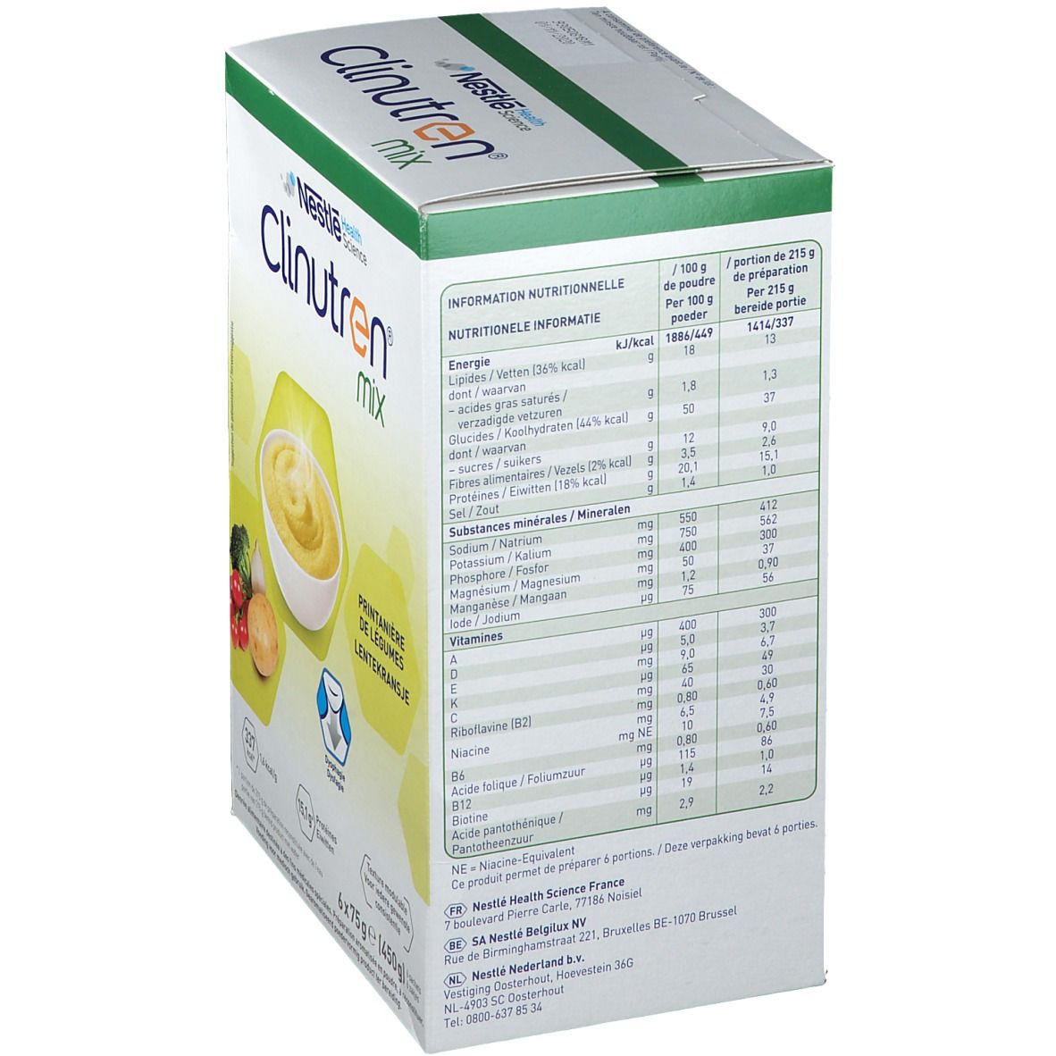 Clinutren Mix Instant Spring Vegetables Stew