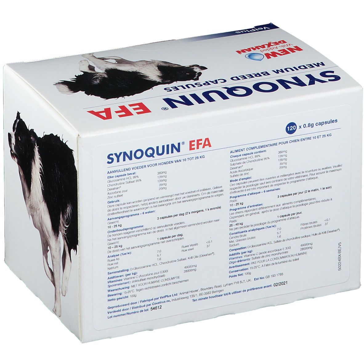 Synoquin Efa Dog Medium Breed