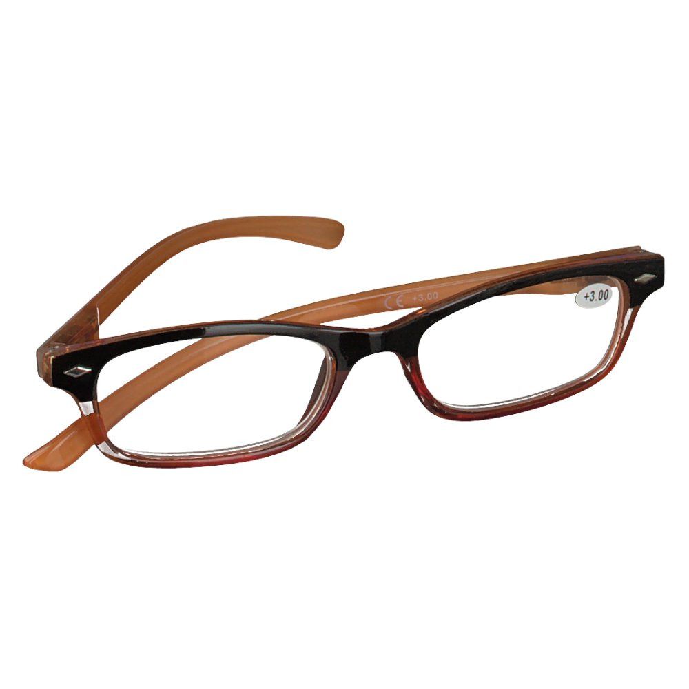 Pharma Glasses Reading Glasses Yellow +3