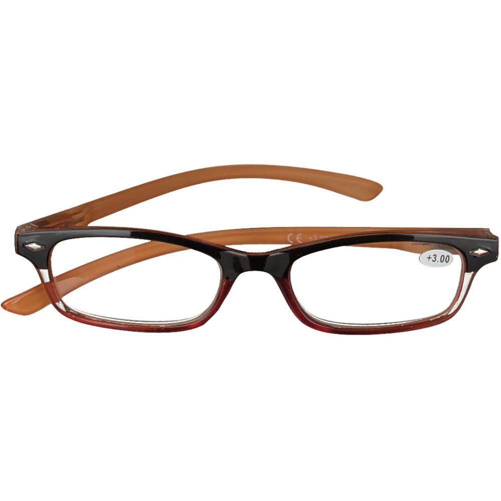 Pharma Glasses Reading Glasses Yellow +3