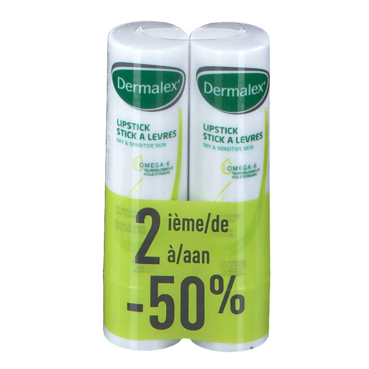 Dermalex Balsamo per Labbra Pack da 2