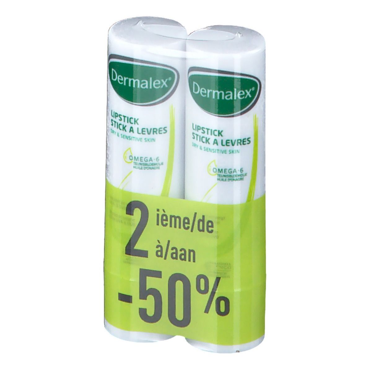 Dermalex Balsamo per Labbra Pack da 2