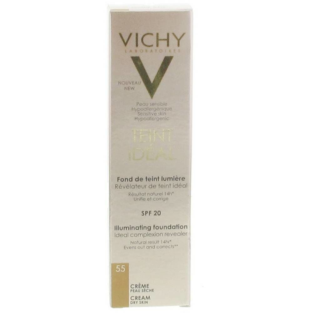 Vichy Teint Idéal Fondotinta Illuminante Crema 55 Bronze