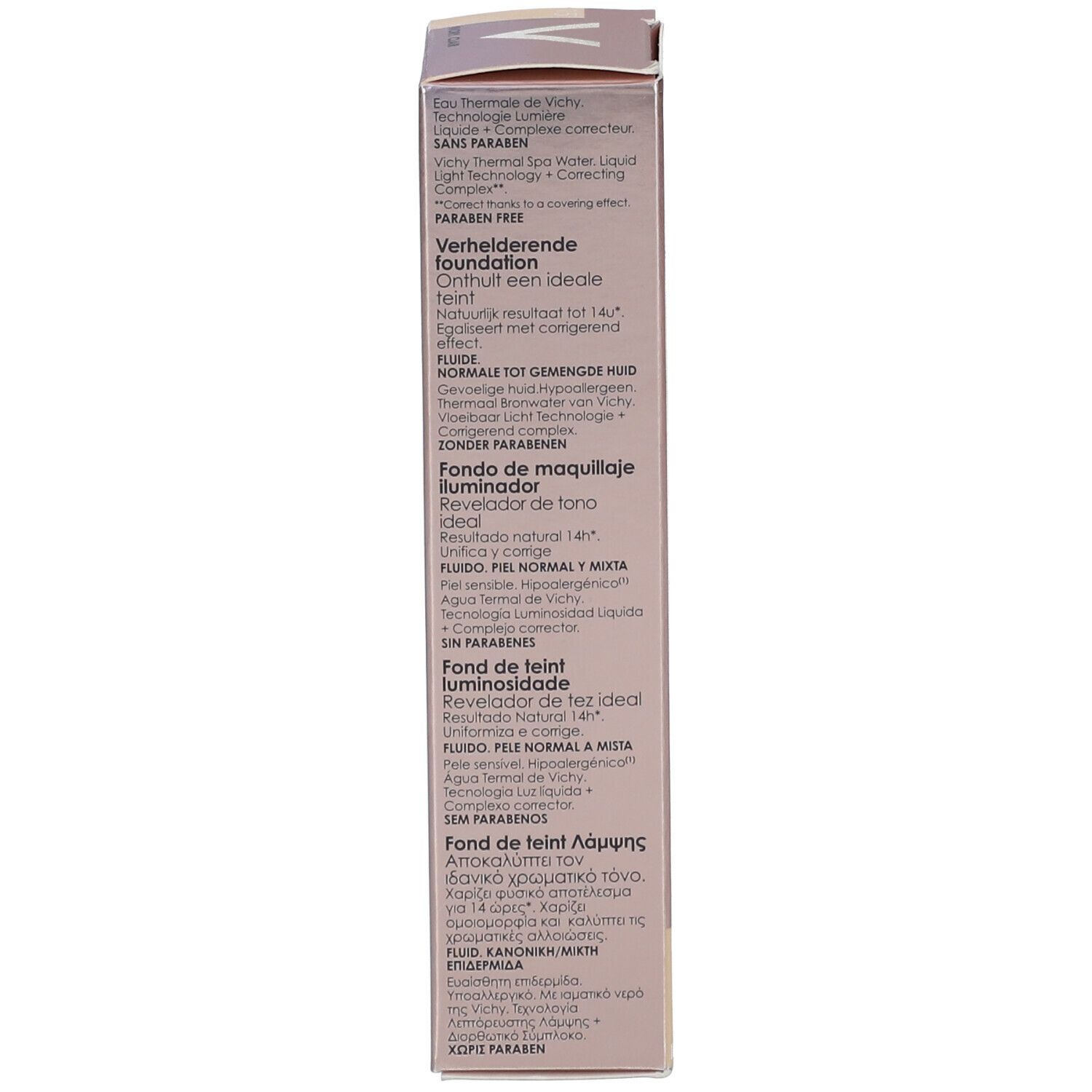 Vichy Teint Idéal Fondotinta Illuminante Fluido 15 Clair