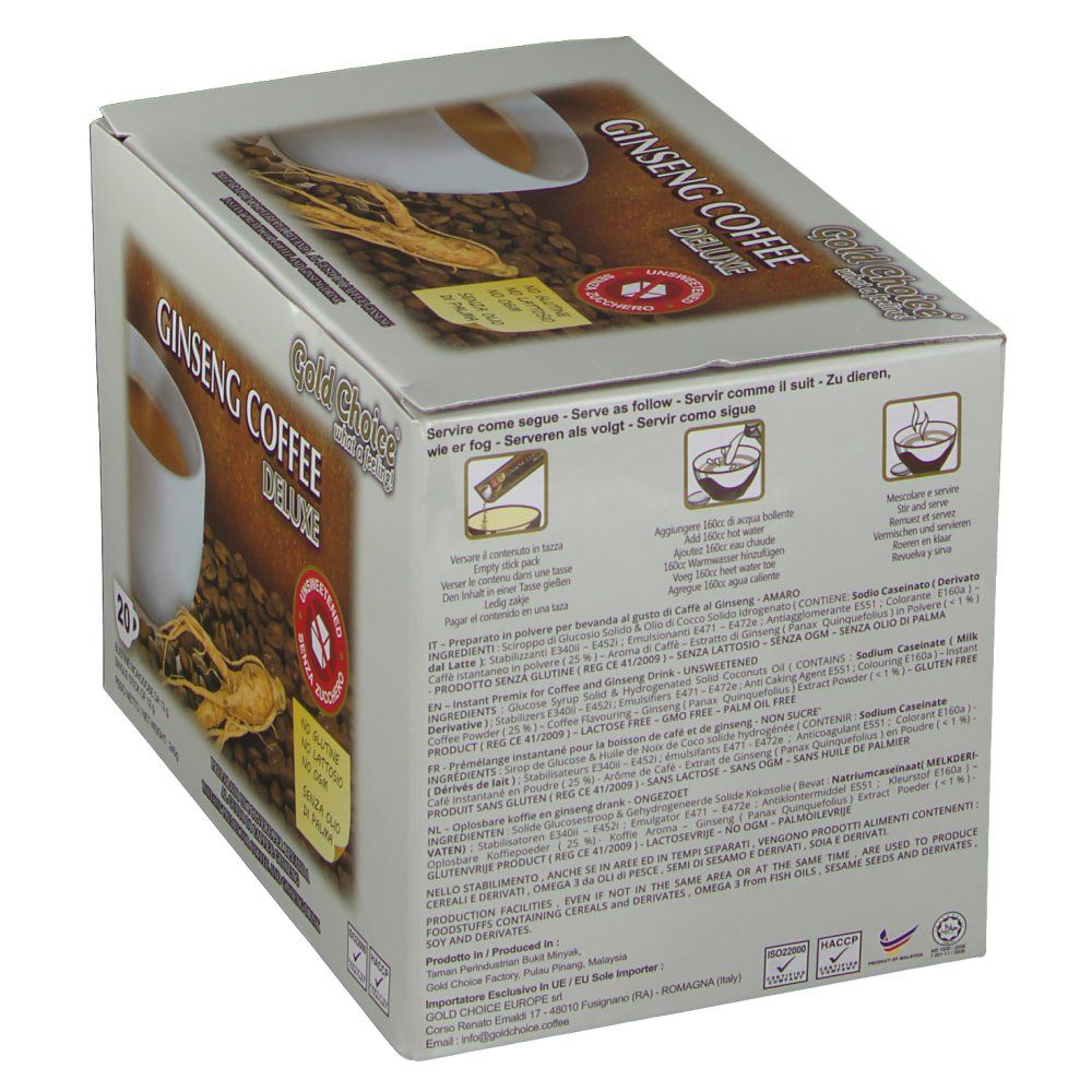 Ginseng Coffee Unsweetened
