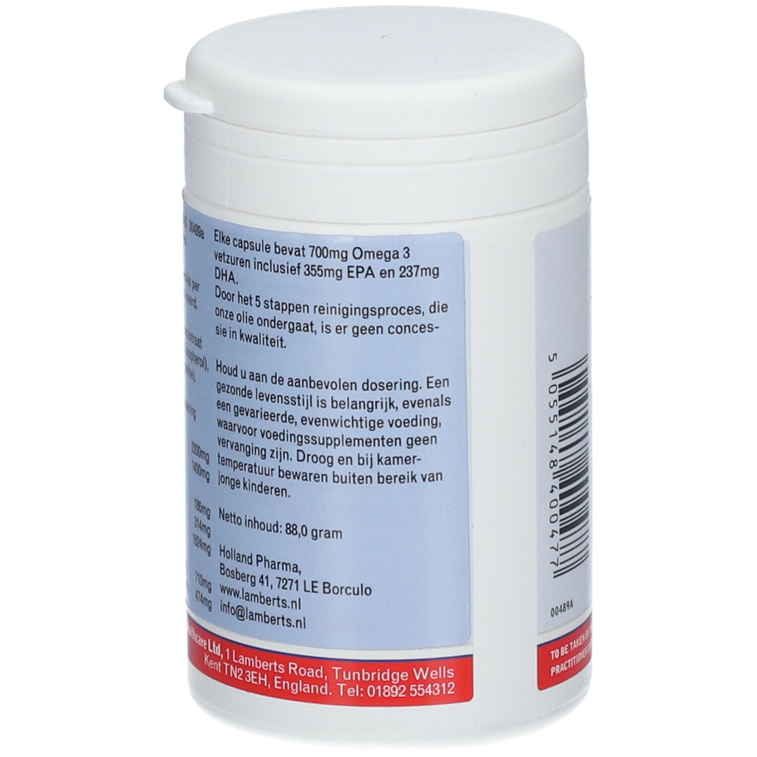 Fish Oil Pure Lamberts 1100mg
