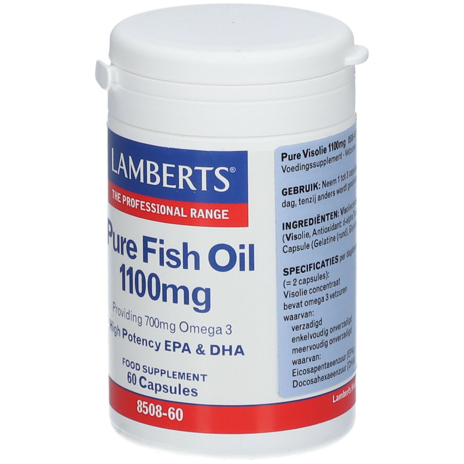 Fish Oil Pure Lamberts 1100mg